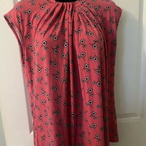 Liz Claiborne Pink Floral Blouse